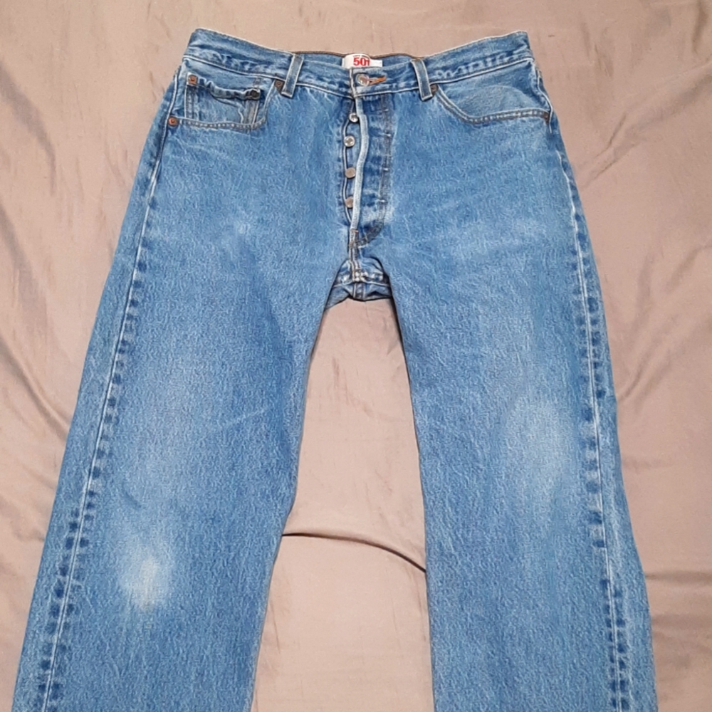 Levi's jeans,Levi's 501,size w35,L36,blue